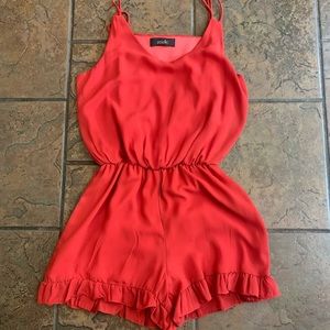 Red Romper. Medium